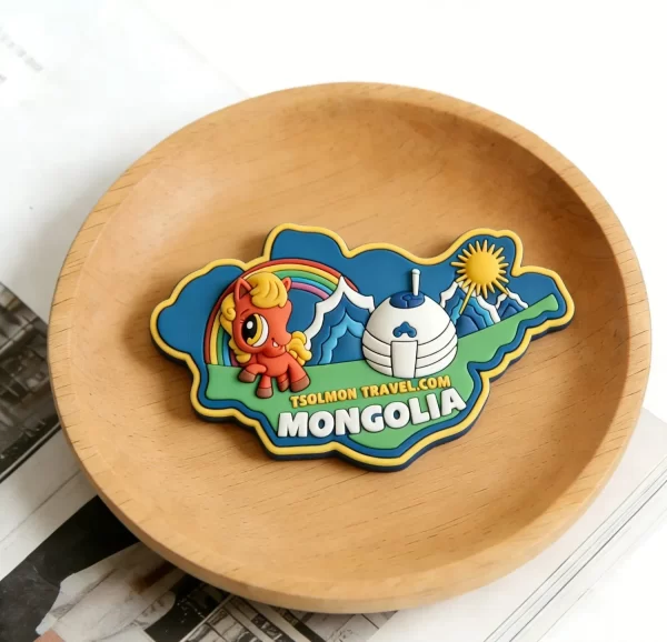 3D Custom Cartoon Pony PVC Mongolia Tourist Souvenir Fridge Magnet 3D Custom Cartoon Pony PVC Mongolia Tourist Souvenir Fridge Magnet