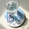 Custom Silicone Calpis Coaster Sublimation Trendy Gift