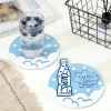 Custom Silicone Calpis Coaster Sublimation Trendy Gift