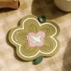 Bulk Custom Sublimation Silicone Floral Trivet Coaster