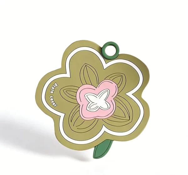 Bulk Custom Sublimation Silicone Floral Trivet Coaster