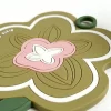 Bulk Custom Sublimation Silicone Floral Trivet Coaster
