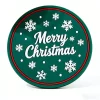 Bulk Custom Eco Friendly Traditional Christmas Silicone Coaster Gift