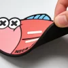 Bulk Custom Personalized Eco Cartoon Fish Silicone Coaster Gift