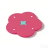 Bulk Custom Eco Flower Silicone Heatproof Coaster B2b Promo Bestseller
