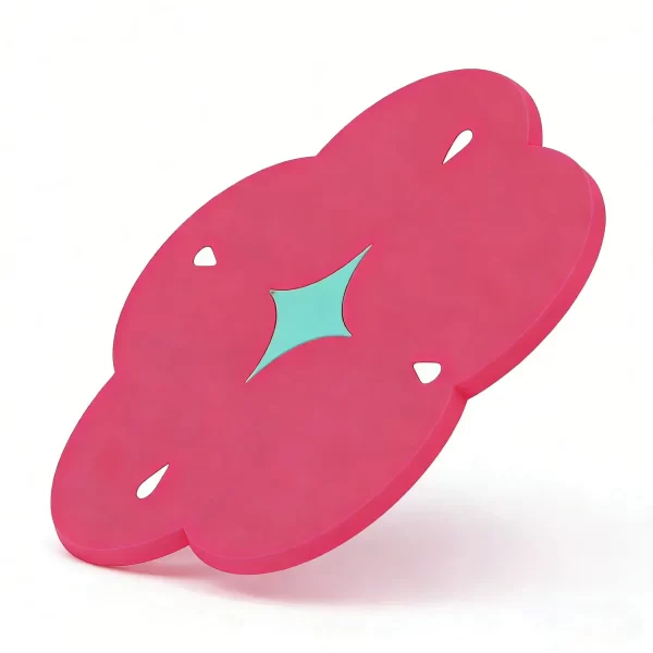 Bulk Custom Eco Flower Silicone Heatproof Coaster B2b Promo Bestseller