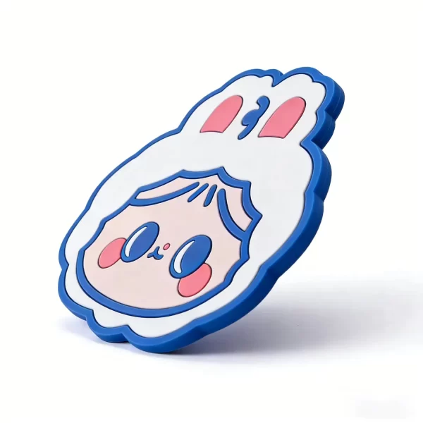 Bulk Custom Personalized Kids Cartoon Silicone Coaster Eco Souvenir