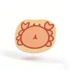 Custom Cute Crab Silicone Waterproof Coaster B2b Promo Gift