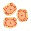 Custom Cute Crab Silicone Waterproof Coaster B2b Promo Gift
