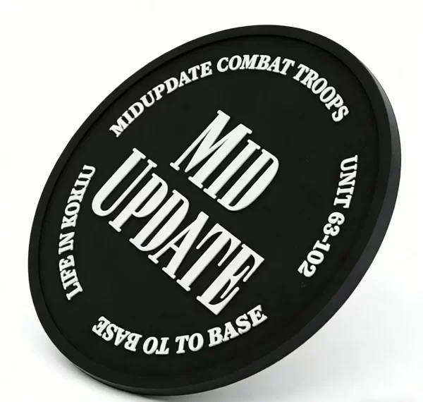 Bulk Custom Tactical Military Silicone Heatproof Coaster B2b Promo Gift