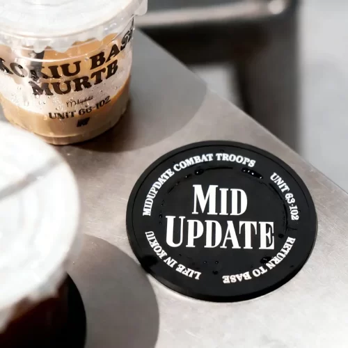 Bulk Custom Tactical Military Silicone Heatproof Coaster B2b Promo Gift