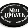 Bulk Custom Tactical Military Silicone Heatproof Coaster B2b Promo Gift