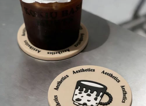 Custom Personalized Design Coffee Silicone Heatproof Coaster Office Gift Custom Personalized Design Coffee Silicone Heatproof Coaster Office Gift