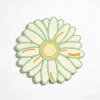 Custom Sublimation Natural Botanical Daisy Silicone Waterproof Coaster B2b Decor Gift