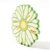 Custom Sublimation Natural Botanical Daisy Silicone Waterproof Coaster B2b Decor Gift