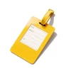 Bulk Custom PVC Luggage Tags Personalized Travel ID Tags for Corporate Gifting
