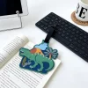 Custom Dinosaur-Themed PVC Luggage Tags Personalized Kids Travel ID Tags for Brand Gifting