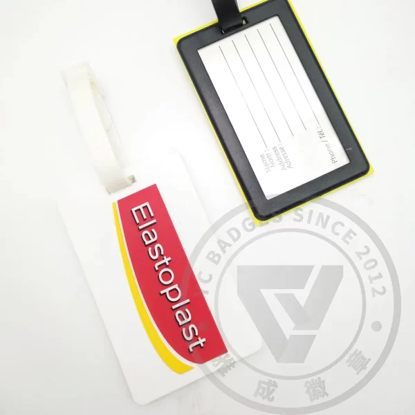 Customizable PVC Luggage Tags Wholesale Factory Direct Supply for Travel Brands