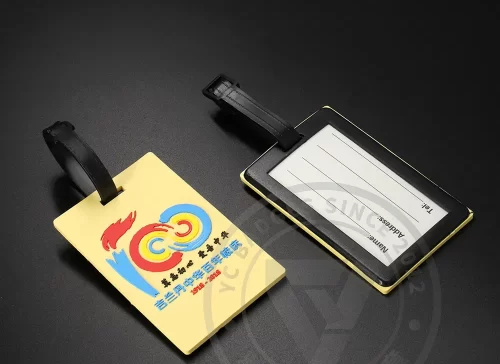 Customizable PVC Luggage Tags Wholesale Factory Direct Supply for Travel Brands