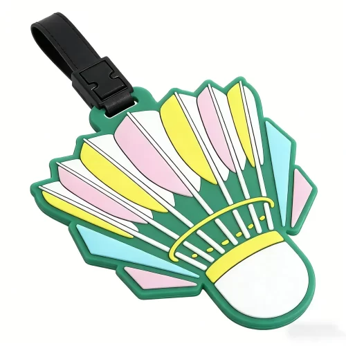 Waterproof PVC Travel Luggage Tags Custom Shape Branded Bulk Supply