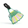 Waterproof PVC Travel Luggage Tags Custom Shape Branded Bulk Supply