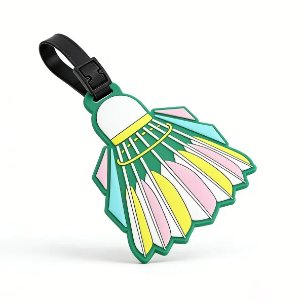 Waterproof PVC Travel Luggage Tags Custom Shape Branded Bulk Supply