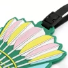 Waterproof PVC Travel Luggage Tags Custom Shape Branded Bulk Supply