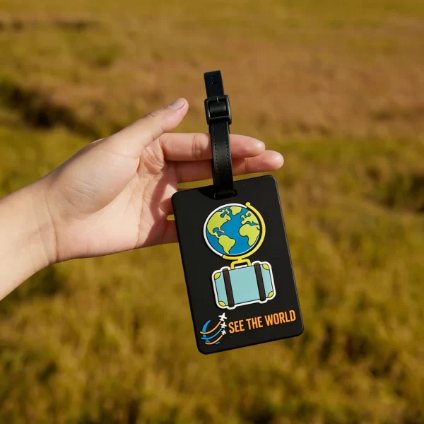 Custom PVC Luggage Tags Wholesale Factory Bulk Production & Export