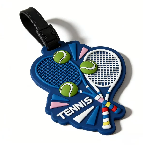 Factory Direct Bulk Custom PVC Luggage Tags for B2b Wholesale Needs