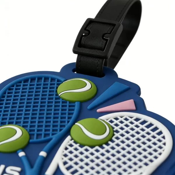Factory Direct Bulk Custom PVC Luggage Tags for B2b Wholesale Needs