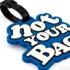 Factory Custom PVC Luggage Tags Bulk Production for Global Brands