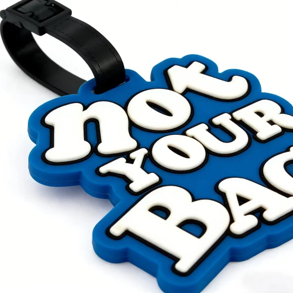 Factory Custom PVC Luggage Tags Bulk Production for Global Brands