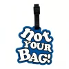 Factory Custom PVC Luggage Tags Bulk Production for Global Brands