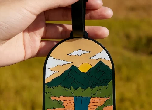 Bulk Custom PVC Luggage Tags Manufacturer for Worldwide Buyer