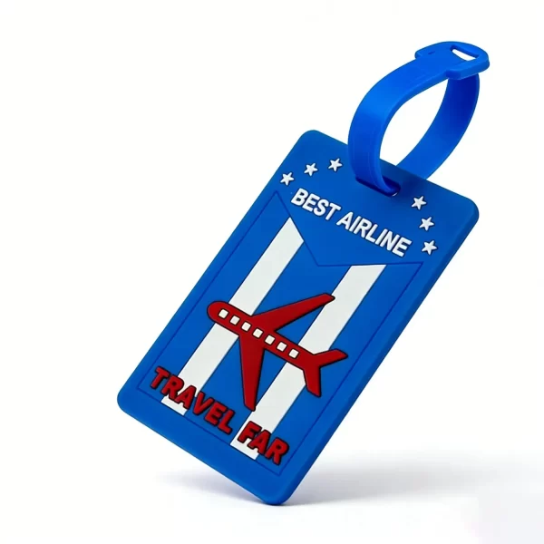 High-Quality PVC Luggage Tags Factory Bulk Customization Service