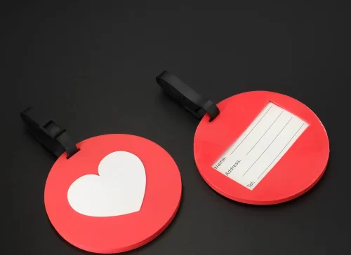 PVC Luggage Tag Manufacturer Bulk Customization Factory Direct Sales