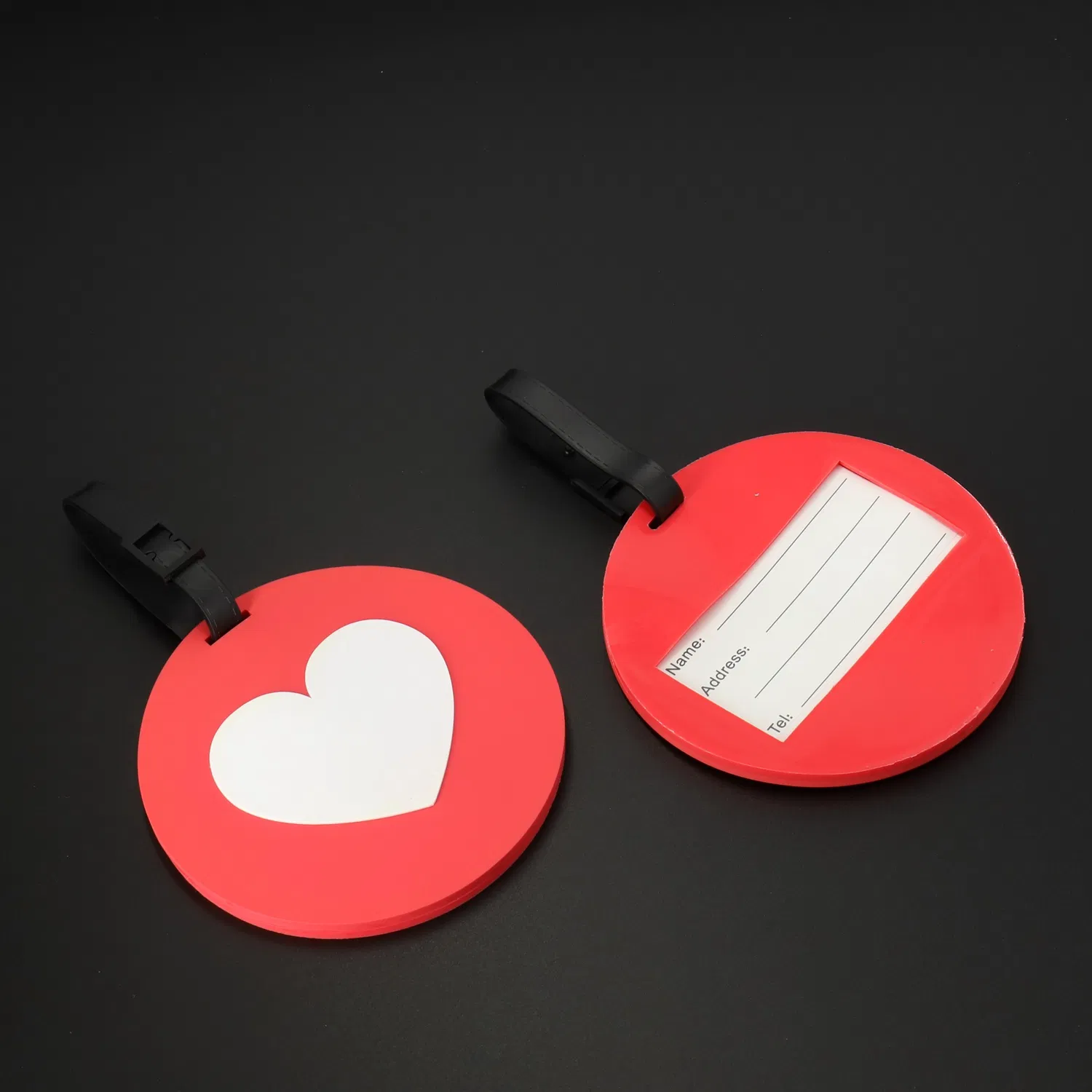 PVC Luggage Tag Manufacturer Bulk Customization Factory Direct Sales