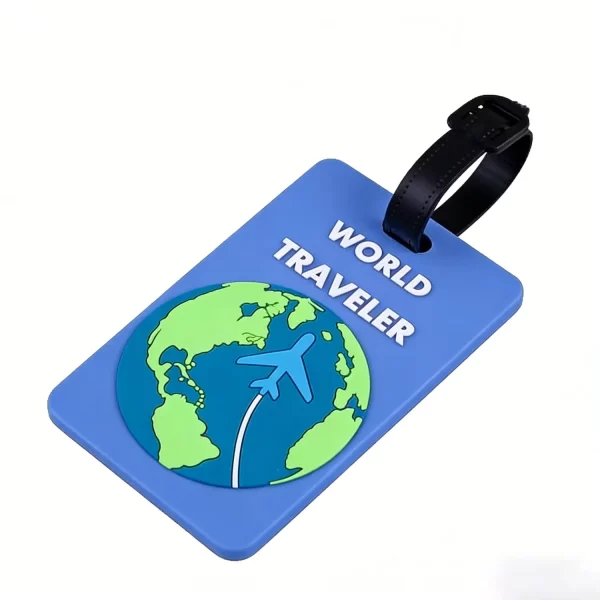PVC Luggage Tag Manufacturer Bulk Customization Factory Direct Sales