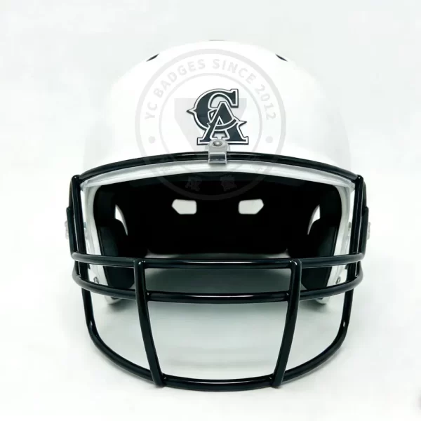 PVC Rubber 3D Heomet Decals Label Sticker Customize