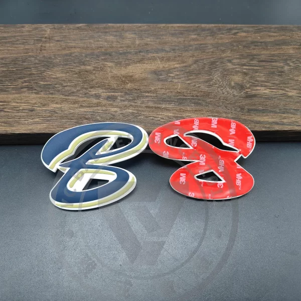 PVC Adhesive Label Sticker Baseball Team Logo Customize