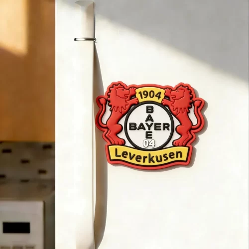 Custom High-Quality Bayer Leverkusen PVC Fridge Magnet Aesthetic Match Souvenir Gift Custom High-Quality Bayer Leverkusen PVC Fridge Magnet Aesthetic Match Souvenir Gift