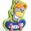 Premium Custom High-Quality Cute Skateboard Penguin PVC Memo Fridge Magnet Kids Gift