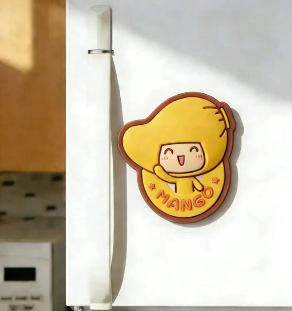 Custom High-Quality Factory Stylish Cute fruit Silicone Fridge Magnet for Kitchen Decor