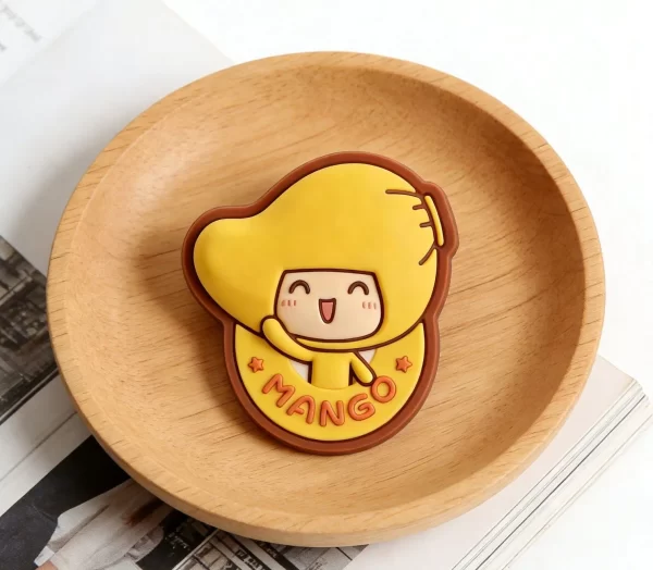 Custom High-Quality Factory Stylish Cute fruit Silicone Fridge Magnet for Kitchen Decor