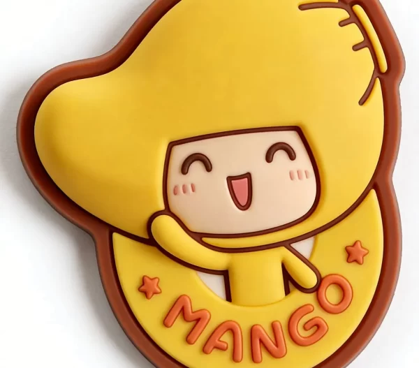 Custom High-Quality Factory Stylish Cute fruit Silicone Fridge Magnet for Kitchen Decor