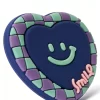Bulk Custom Stylish Minimalist Heart Smiley Silicone Fridge Magnet Promotional Gift