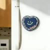 Bulk Custom Stylish Minimalist Heart Smiley Silicone Fridge Magnet Promotional Gift