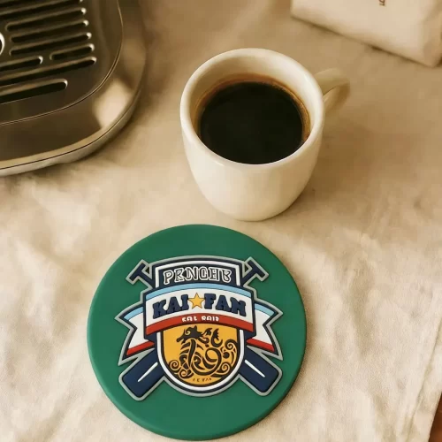 China Manufacturer Eco-Friendly 3D Silicone Drink Coaster Bar Party Decor