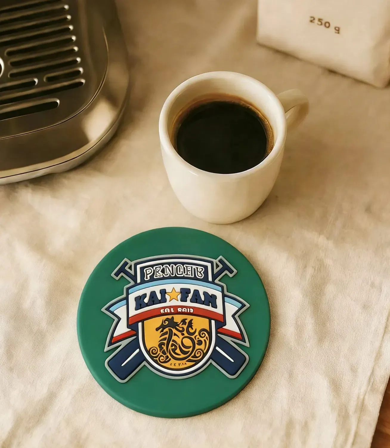 China Manufacturer Eco-Friendly 3D Silicone Drink Coaster Bar Party Decor