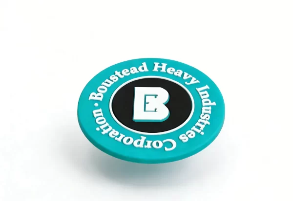 China Manufacturer High-Quality Stylish 3D Silicone Custom Branded Office Coaster